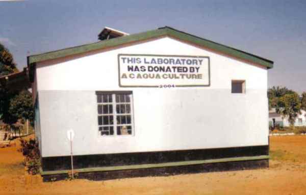 Pawilon kliniki ACA w Nsumbu